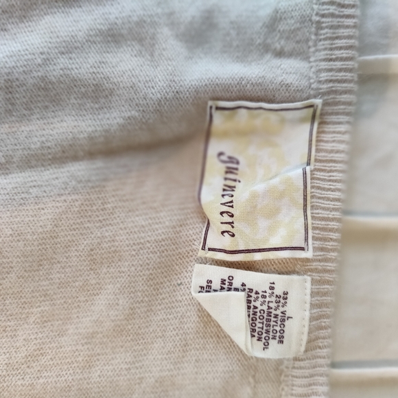 Anthropologie Embroidered Floral Cardigan Sweater, Great Condition! - Picture 16 of 16